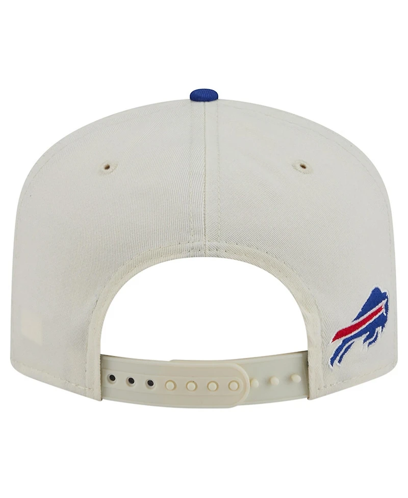 New Era Men's Cream Buffalo Bills Script 19TWENTY Adjustable Hat