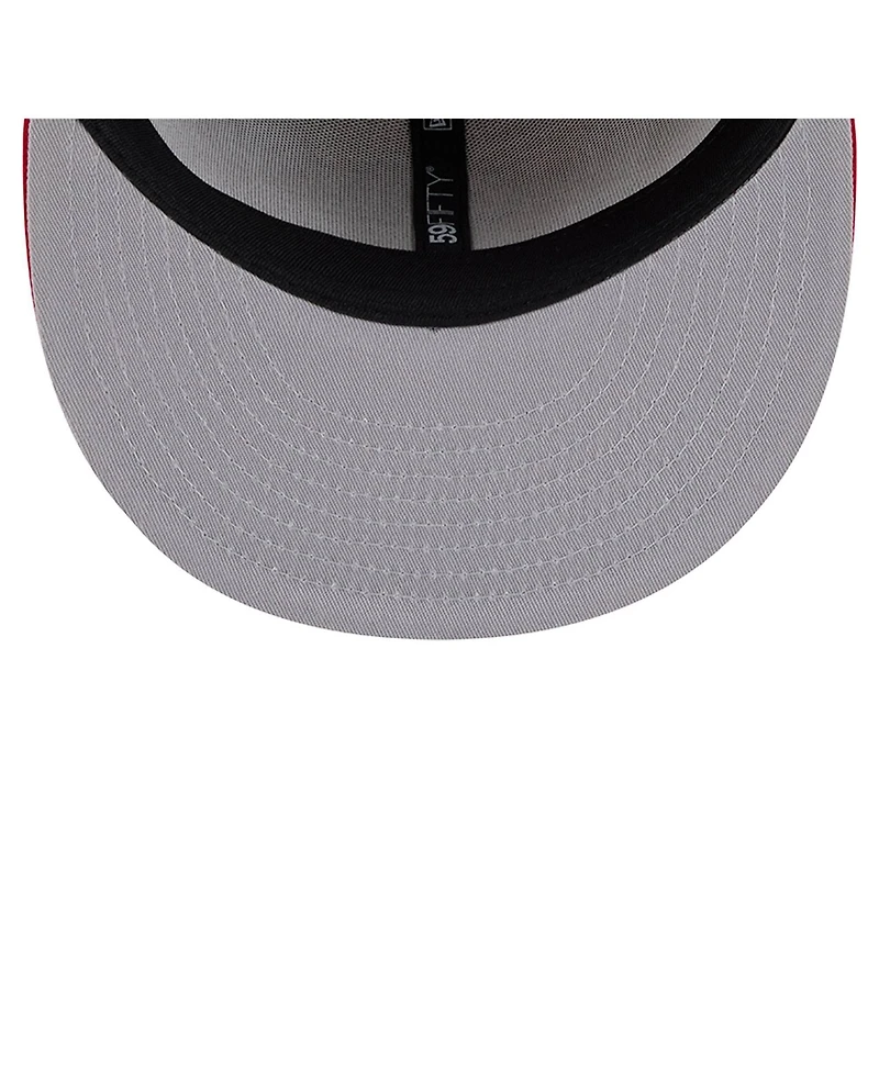 New Era Men's Tan Philadelphia Phillies Fruit Sticker 59FIFTY Fitted Hat