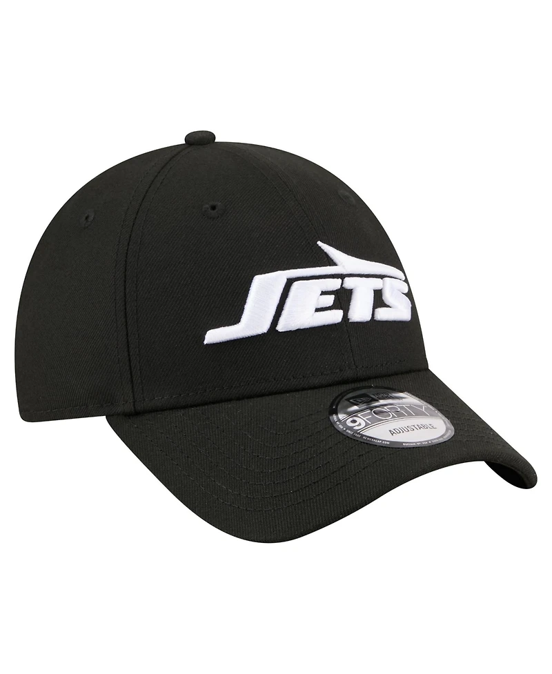 New Era Men's New York Jets Core Team 9FORTY Adjustable Hat