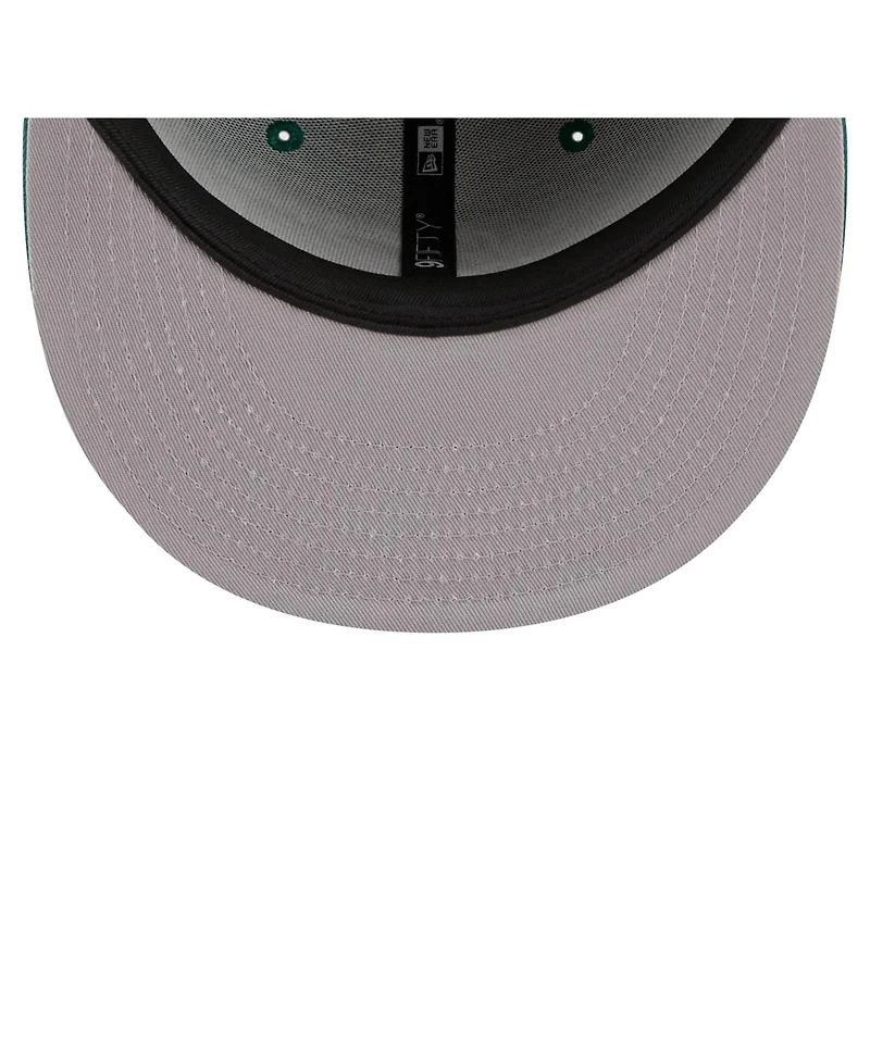 New Era Men's Green New York Jets Core Team Script 9FIFTY Snapback Hat