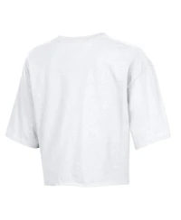Champion Women's Chicago Cubs Boyfriend Cropped T-Shirt