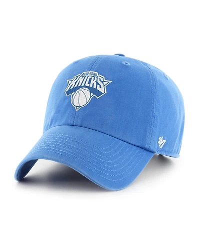 '47 Brand Men's Blue New York Knicks Color Pack Clean Up Adjustable Hat