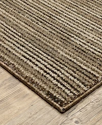 Oriental Weavers Atlas 3723T 1'10"x3'2" Area Rug