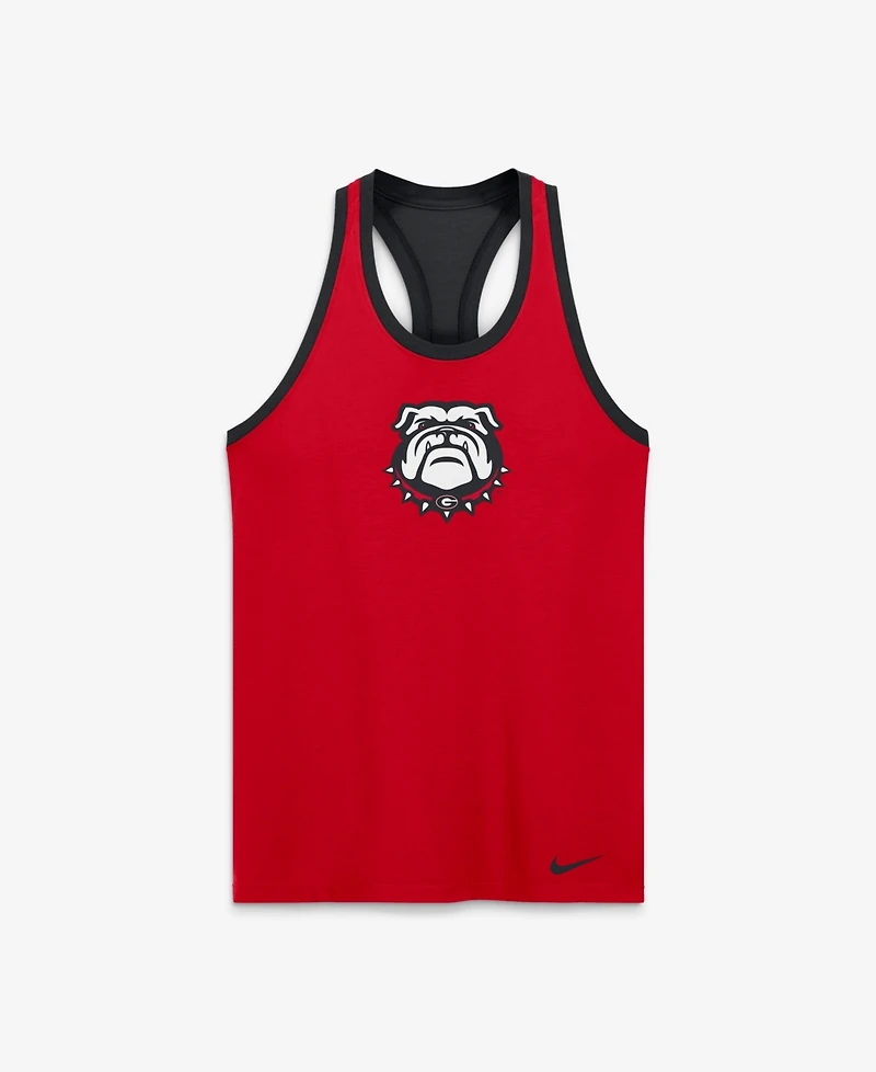 Nike Women's Red Georgia Bulldogs Racerback Tank Top