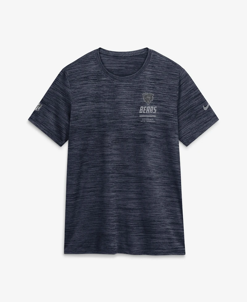 Nike Women's Navy Chicago Bears Sideline Velocity Dri-fit T-Shirt