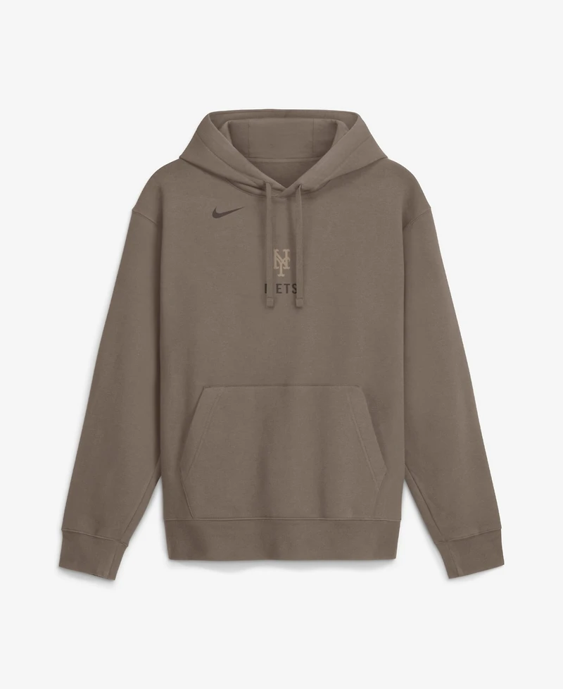 Nike Men's Brown New York Yankees Fashion Club Pullover Hoodie