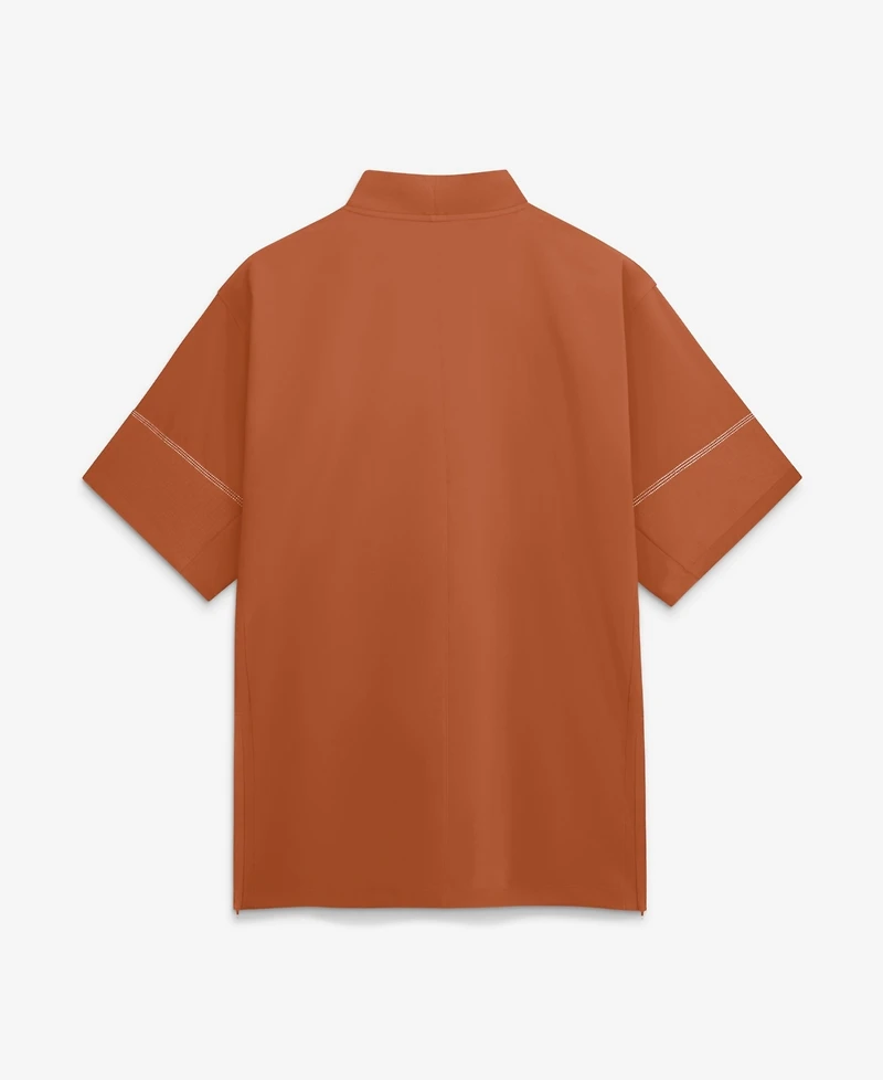 Nike Men's Texas Orange Longhorns 2026 Sideline Short Sleeve Quarter-Zip Coaches Jacket