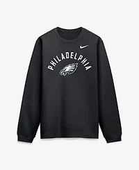 Nike Men's Black Philadelphia Eagles Defensive Leader Club Fleece Sweatshirt