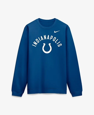 Nike Men's Royal Indianapolis Colts Defensive Leader Club Fleece Sweatshirt