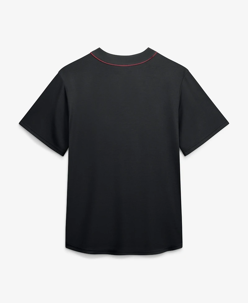 Fanatics Men's Black Washington Commanders After Hours Button-Up Baseball Top