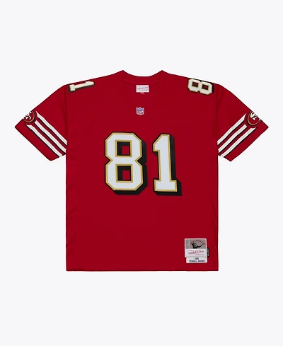 Mitchell & Ness Men's Terrell Owens Red San Francisco 49ers 1996 Legacy Replica Player Jersey