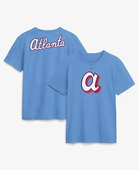 Nike Men's Light Blue Atlanta Braves City Connect Club T-Shirt