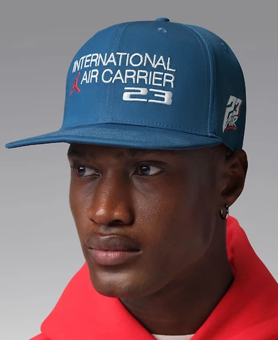 Jordan Men's and Women's Blue Pro Snapback Hat