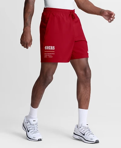 Nike Men's Scarlet San Francisco 49ers Form Dri-fit Shorts