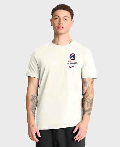 Nike Men's Cream Chicago Cubs Primetime Inning T-Shirt