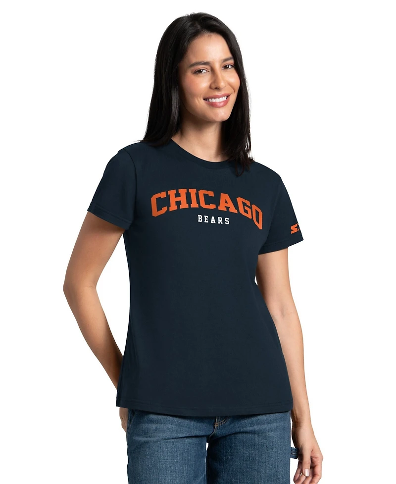 Starter Women's Navy/Orange Chicago Bears Combo Pack T-Shirt