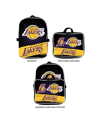 Mojo 2-Piece Los Angeles Lakers Backpack & Lunch Box Set