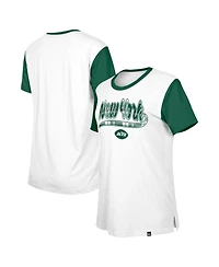 New Era Women's New York Jets 3rd Down Screen-Print T-Shirt