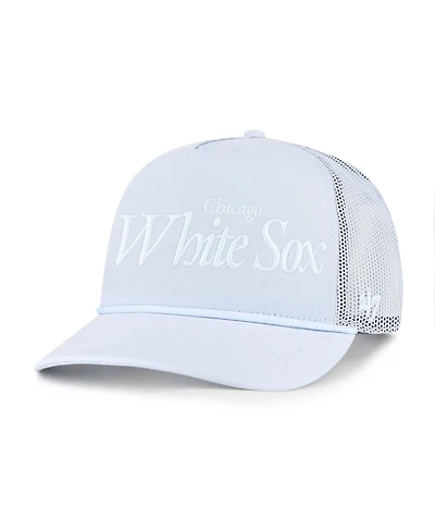 47 Brand Men's Light Blue Chicago White Sox Foundation Script Hitch Adjustable Trucker Hat