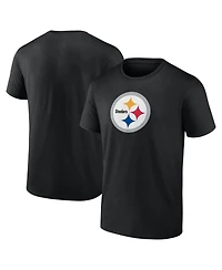 Logo Athletic Men's Black Pittsburgh Steelers Primary T-Shirt