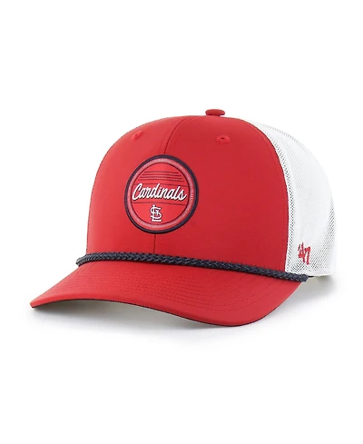 47 Brand Men's Red/White St. Louis Cardinals Fairway Trucker Adjustable Hat