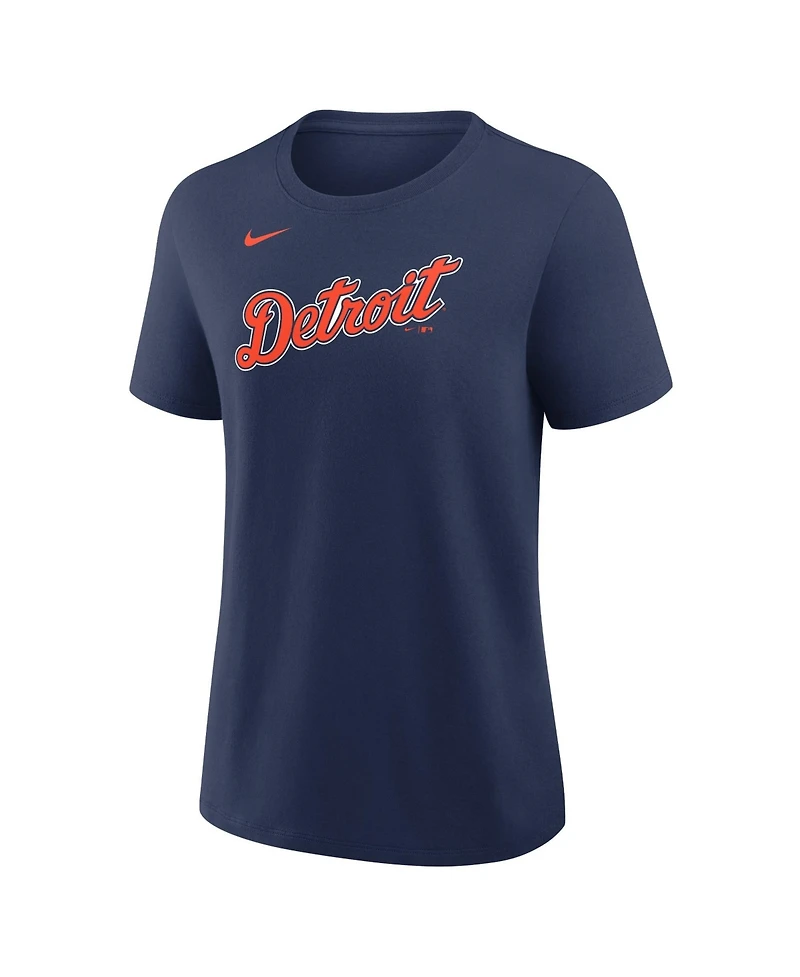 Nike Women's Spencer Torkelson Navy Detroit Tigers Name Number T-Shirt