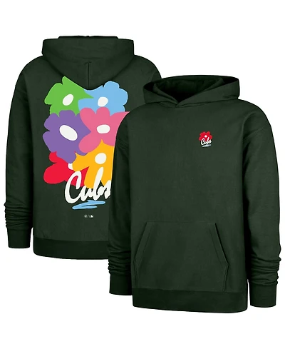 '47 Brand Men's Dark Green Chicago Cubs Gallery Foundation Hoodie
