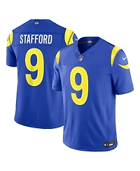 Nike Men's Matthew Stafford Royal Los Angeles Rams Team Vapor F.u.s.e. Stitched Limited Jersey
