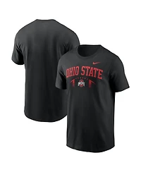 Nike Men's Black Ohio State Buckeyes Primetime Football Icon T-Shirt