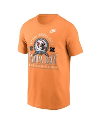 Nike Men's Orange Tampa Bay Buccaneers Rewind Team Spirit Essential Cotton T-Shirt