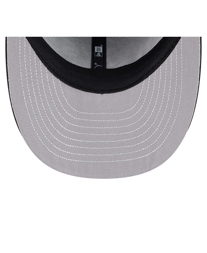 New Era Men's Black Athletics Americana Bald Eagle Pre-Curved 59FIFTY Fitted Hat
