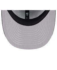 New Era Men's Black Athletics Americana Bald Eagle Pre-Curved 59FIFTY Fitted Hat