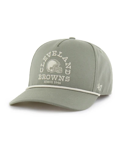 47 Brand Men's Green Cleveland Browns Canyon Ranchero Hitch Adjustable Hat