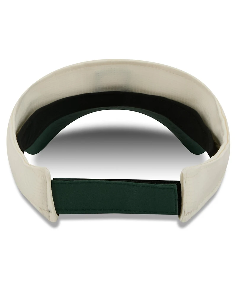New Era Men's Cream/Green Green Bay Packers 2026 Nfl Training Camp Adjustable Visor