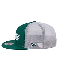 New Era Men's Green New York Jets Core Team 9FIFTY Trucker Snapback Hat
