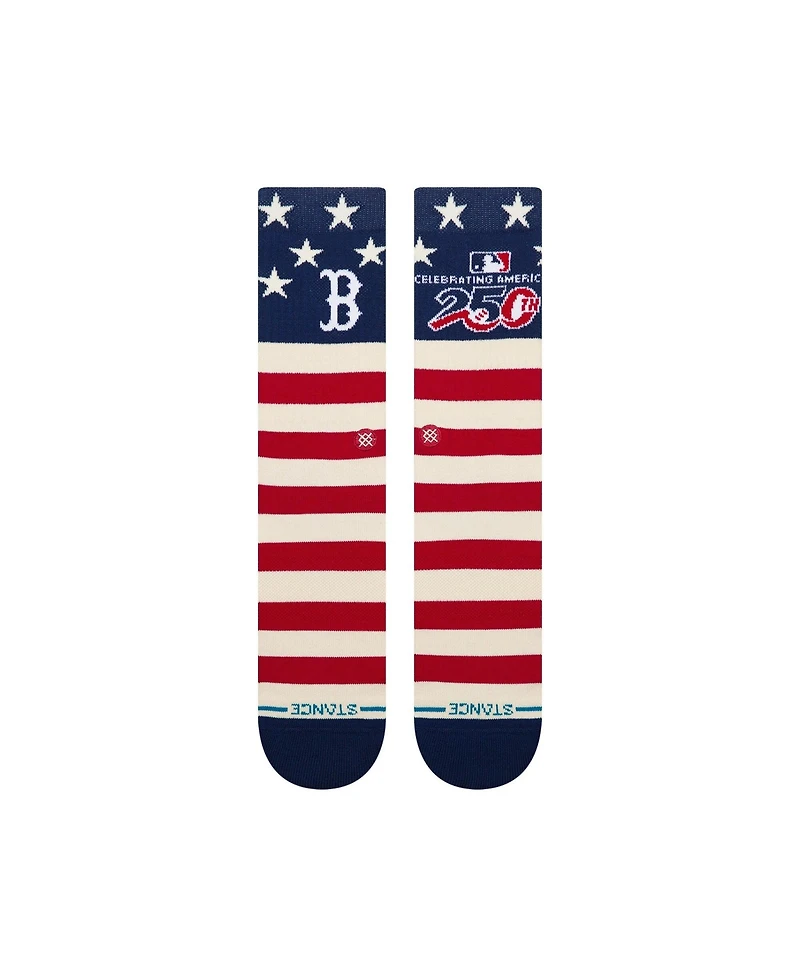 Stance Men's and Women's Boston Red Sox American's 250th Crew Socks