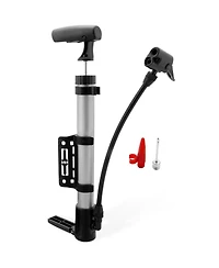 Zeny Mini Bike Pump Portable Bicycle Tire Inflator Ball Air Pump with Mount Frame For Mountain Road Bike