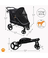 My Duque: Champ Big Raincover Pet Stroller