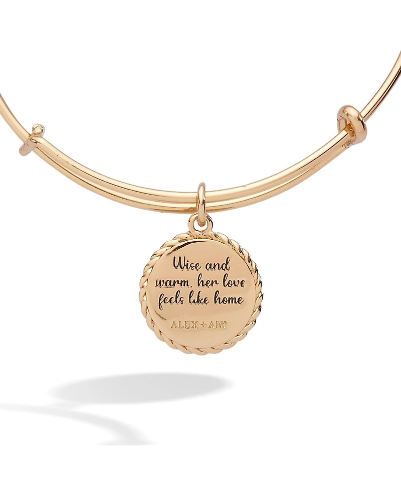 Alex and Ani Grandma 'Wise And Warm, Her Love Feels Like Home' Charm Bangle