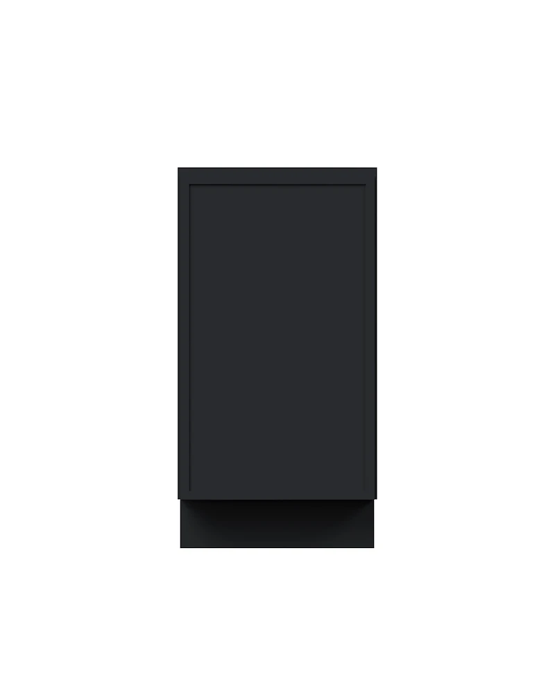 Boyel Living 18"W Full Height Door Base Cabinet, Ready to Assemble Kitchen Cabinet with Solid Wood Frame, Soft-Close Slides and Hinges