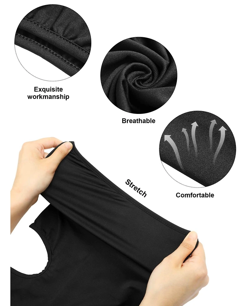 Piscifun 9 Pack Men's Balaclava Face Cover Warm Uv Protection Winter Outdoor Sports Gear