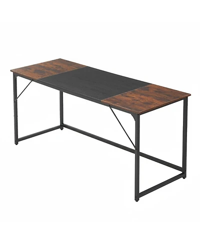 Gouun Computer Desk with Carbon Steel Frame