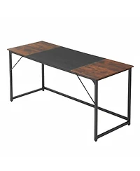 Gouun Computer Desk with Carbon Steel Frame
