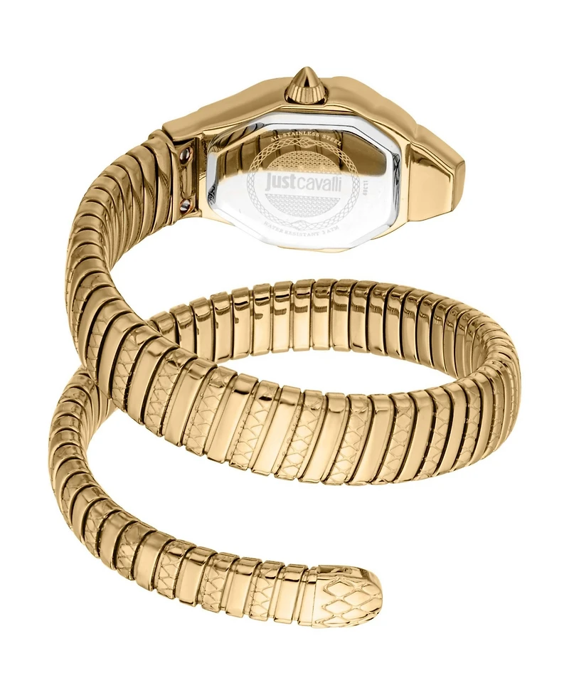 Just Cavalli Women's Aria Quartz Ip Stainless Steel Bracelet Watch