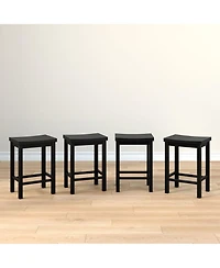 Grain & Grove 4 Pack Counter Height Stool