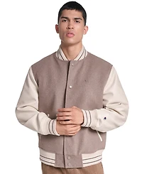 Champion Men's Wool Blend Varsity Jacket
