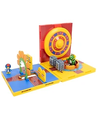 Super Mario Gateway Galaxy Interactive 2-Piece Diorama Set, Ages 3+