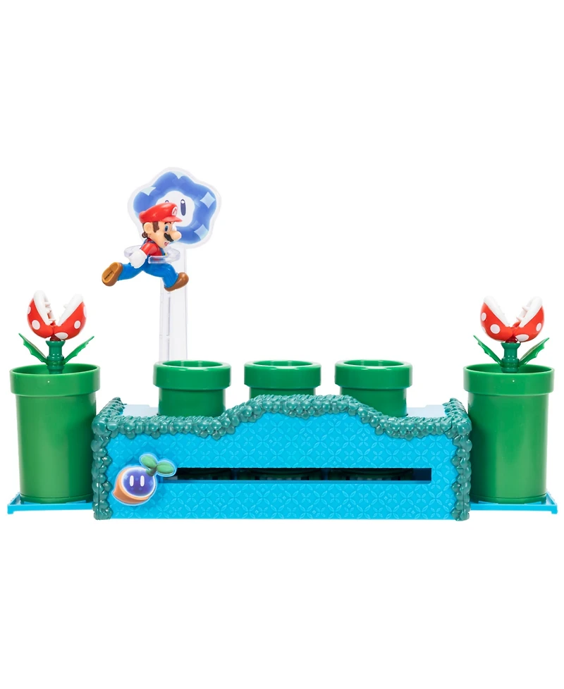 Super Mario Wonder Warp Pipe 3-Piece Playset, Ages 3+