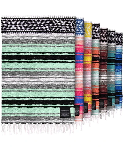 Piscifun Authentic Handmade Mexican Baja Blanket All Season Versatile Outdoor Throw