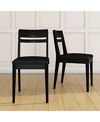 Grain & Grove Crew Upholstered Dining Chair (2 pack)